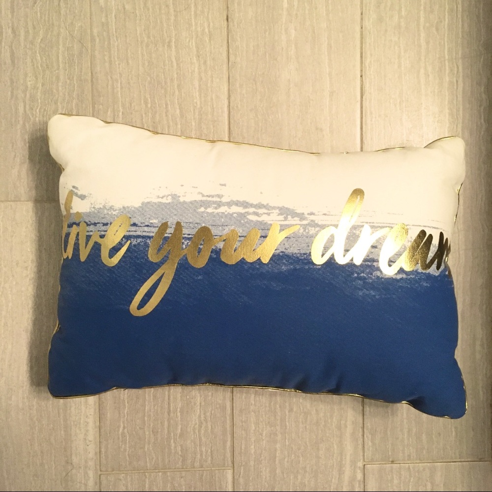 Live Your Dream Decorative Pillow